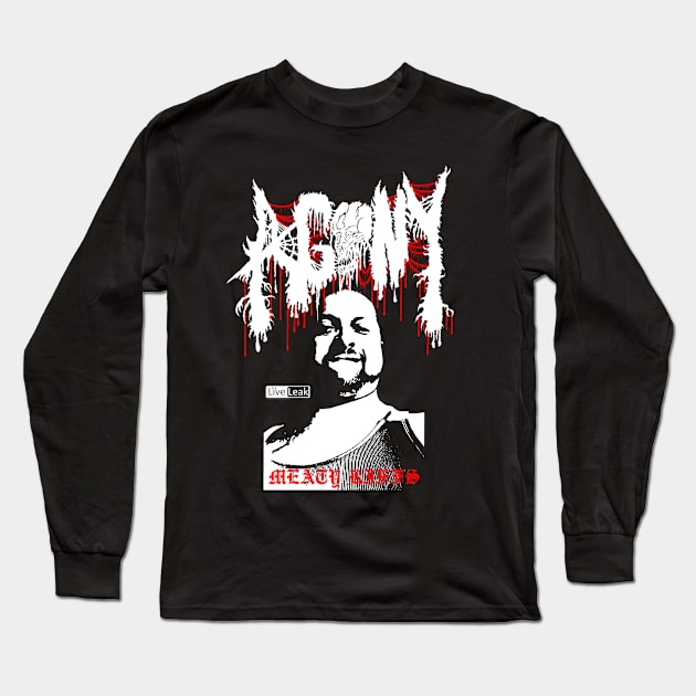 AGONY RIPPER Long Sleeve T-Shirt by AGONY DEATH METAL